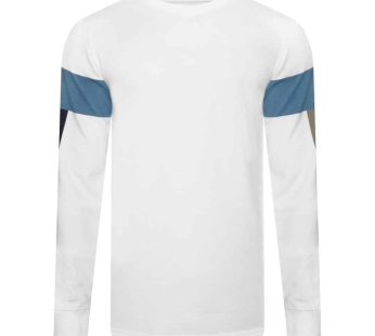 White Base with Color Blocks