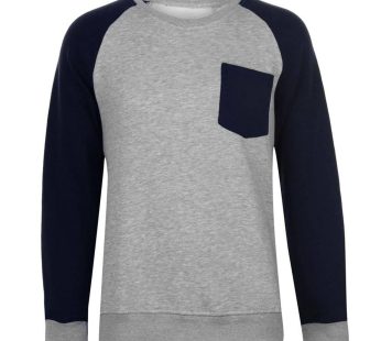 Gray Navy Contrast