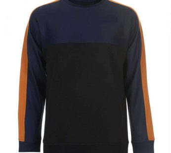 Navy & Rust Block