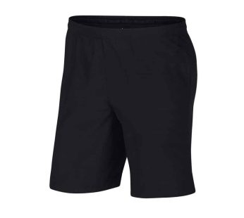 Black Cotton Shorts