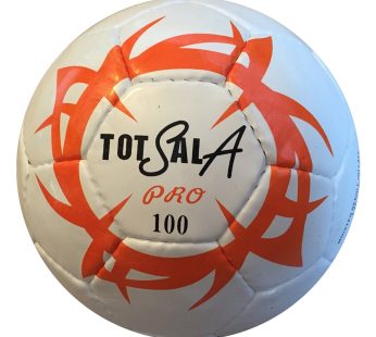 White Orange Futsal Ball