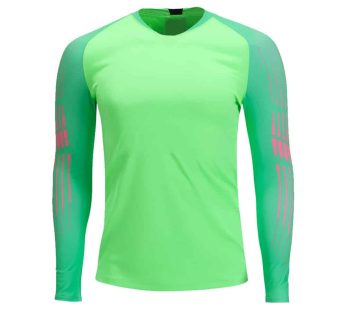 Vibrant Green Goalkeeper