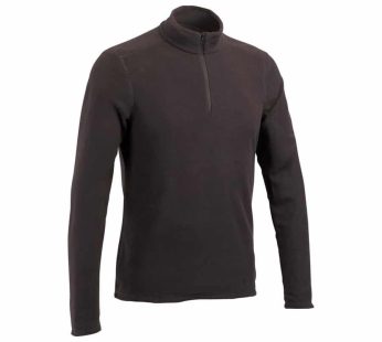 Charcoal Fleece Zip