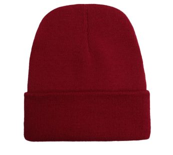 Crimson Knit Beanie