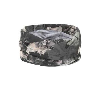 Gray Floral Snood