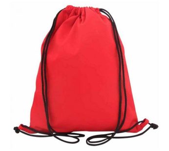 Vibrant Red Drawstring