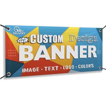 Vibrant Geometric Banner
