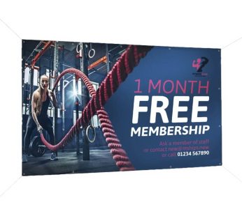 Blue Membership Banner