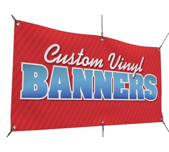 Red Vinyl Banners