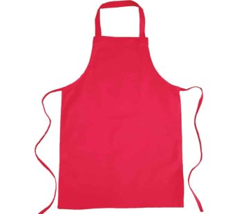 Vibrant Red Apron