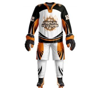 Black Orange Flames